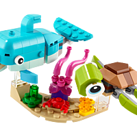 Dolphin and Turtle Dolphin and Turtle