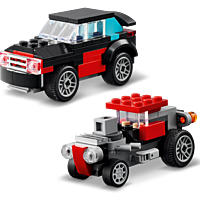 Flatbed Truck with Helicopter