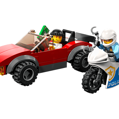 Police Bike Car Chase