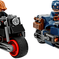 Black Widow & Captain America Motorcycles