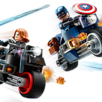 Black Widow & Captain America Motorcycles