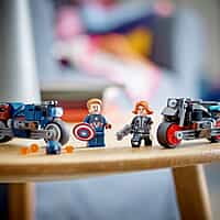 Black Widow & Captain America Motorcycles